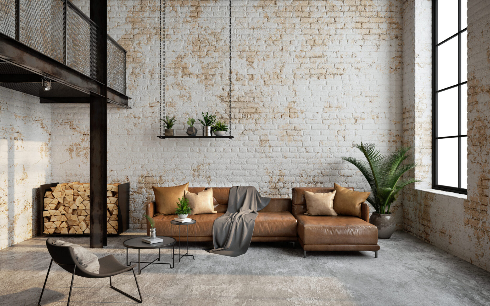 Brick and microcement: A duo that combines rawness with elegance ...