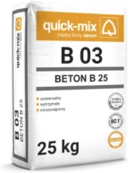B 03 Beton B 25