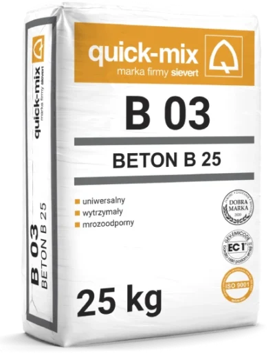 B 03 Beton B 25