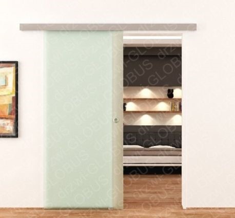 Drzwi szklane przesuwne OPTIMUM na wymiar