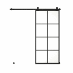 Drzwi szklane przesuwne LOFT I