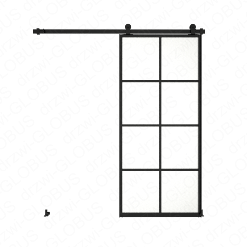 Drzwi szklane przesuwne LOFT I