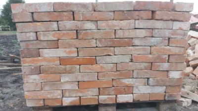 Historyczna cegła 27 cm pomarańczowa