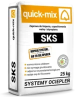 SKS Zaprawa do klejenia, szpachlowania wełny i styropianu biała