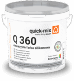 Q 360 Elewacyjna farba silikonowa biała 15 l