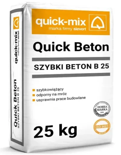 QUICK BETON szybki beton B 25