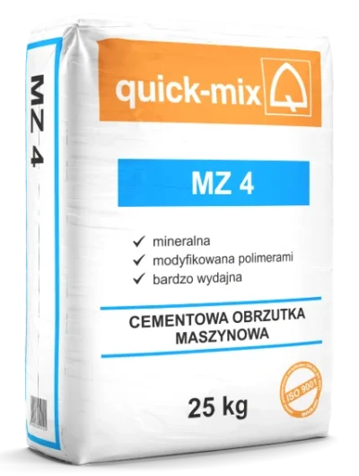 MZ 4 Obrzutka cementowa