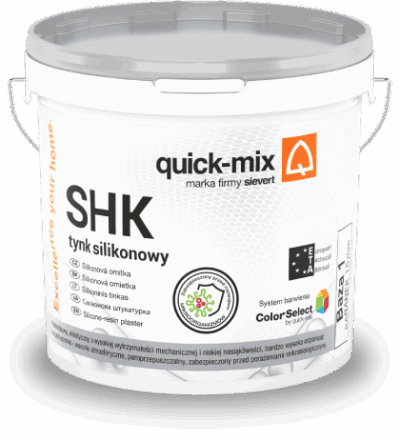 SHK Tynk silikonowy 2,0 mm biały