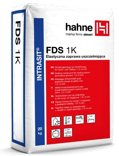 INTRASIT® FDS 1K 54Z Jednoskładnikowa, elastyczna zaprawa uszczelniająca