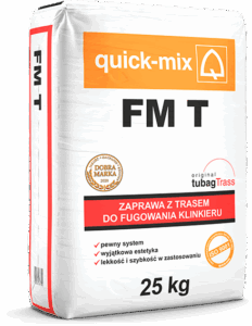 FM T Zaprawa z trasem do fugowania klinkieru