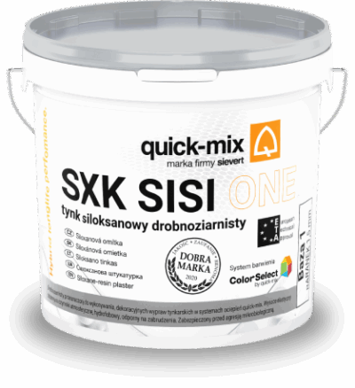 SXK SISI One Tynk siloksanowy drobnoziarnisty 1mm