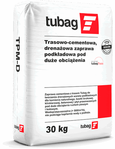 TPM-D Trasowo-cementowa zaprawa drenażowa